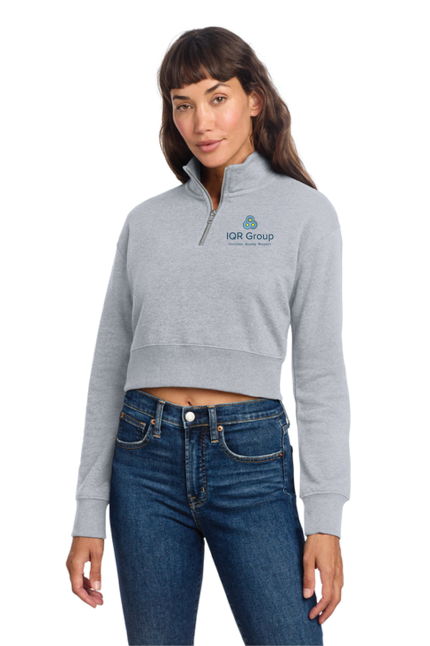 IQR Women's Zip Crop