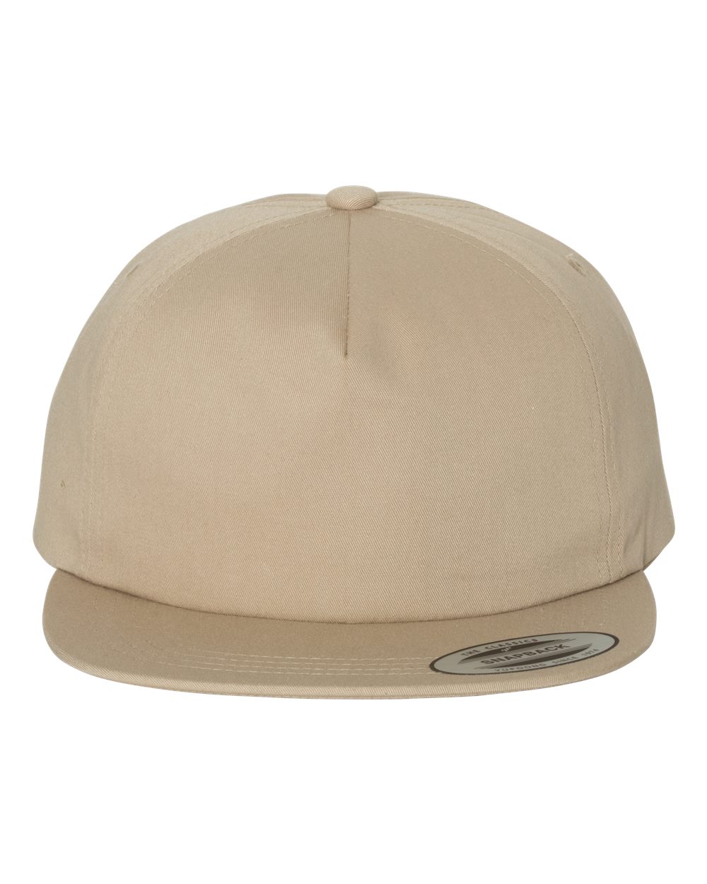 6502 Lightly-Structured Five-Panel Snapback Cap YP Classics