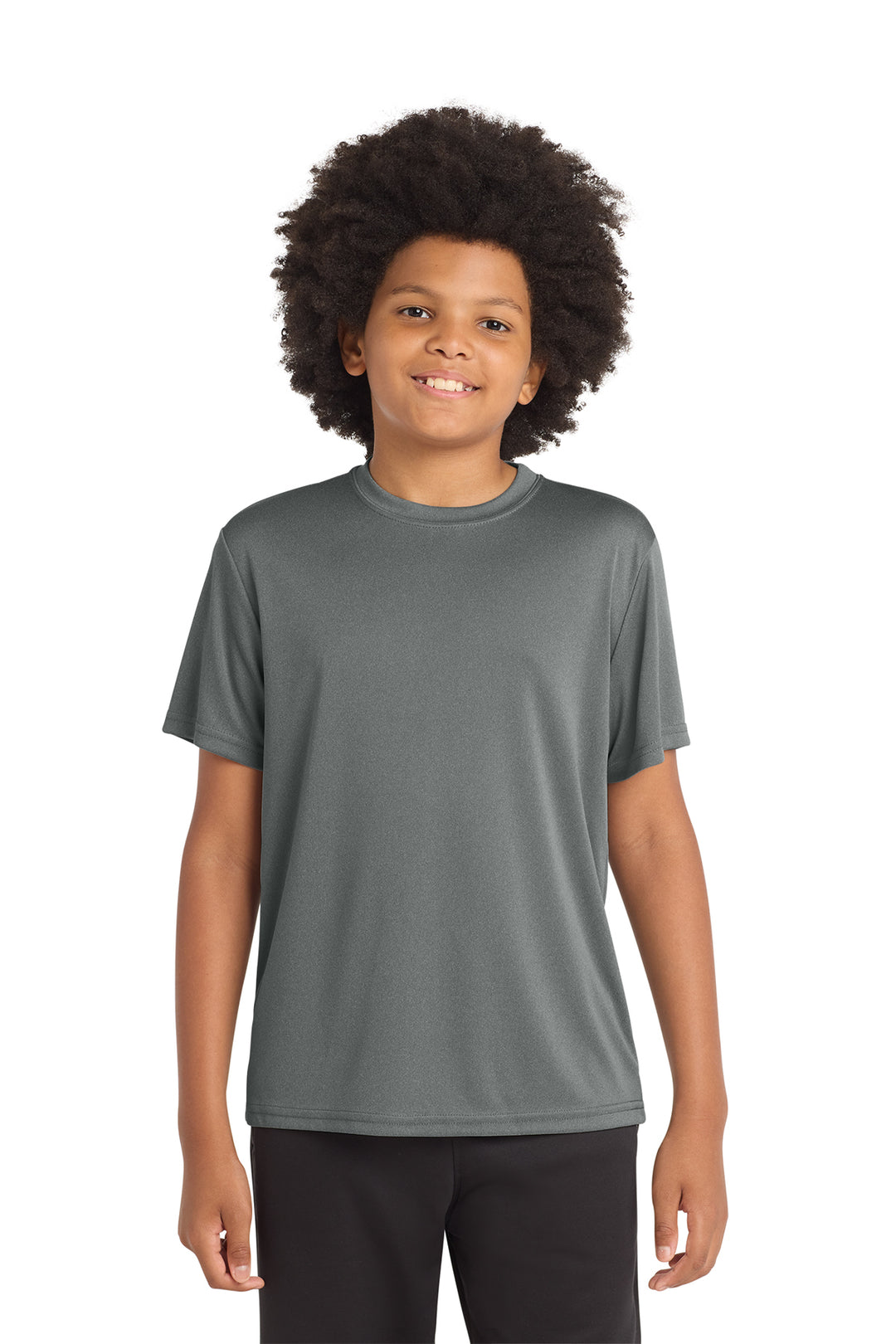 Sport-Tek YST350 Iron Grey Heather