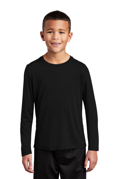 Sport-Tek YST420LS Youth Posi-UV ™ Pro Long Sleeve Tee