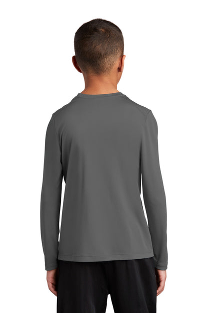 Sport-Tek YST420LS Youth Posi-UV ™ Pro Long Sleeve Tee