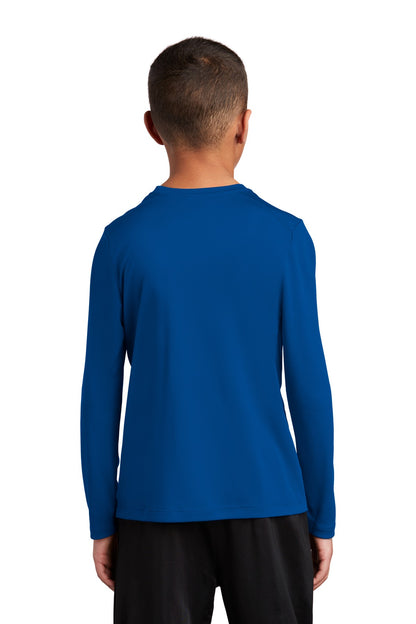 Sport-Tek YST420LS Youth Posi-UV ™ Pro Long Sleeve Tee