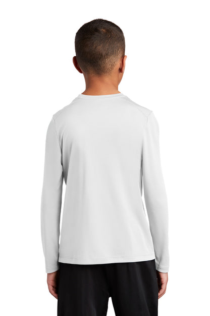 Sport-Tek YST420LS Youth Posi-UV ™ Pro Long Sleeve Tee