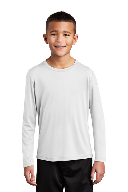 Sport-Tek YST420LS Youth Posi-UV ™ Pro Long Sleeve Tee