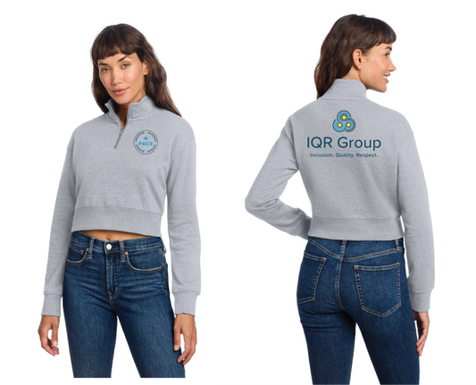 PACE - Women's Zip Crop (IQR)