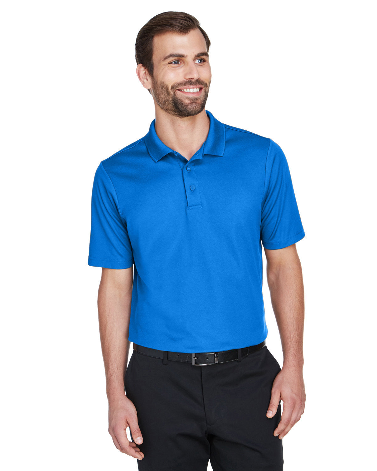 DG20 Devon & Jones CrownLux Performance® Men's Plaited Polo