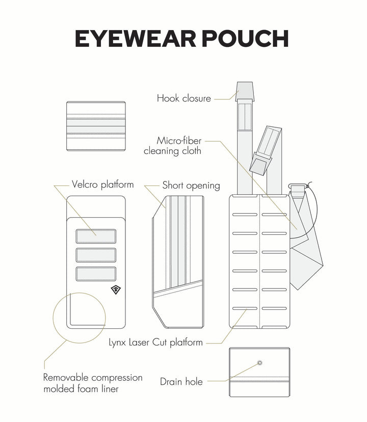 Tactix Series Eyewear Pouch