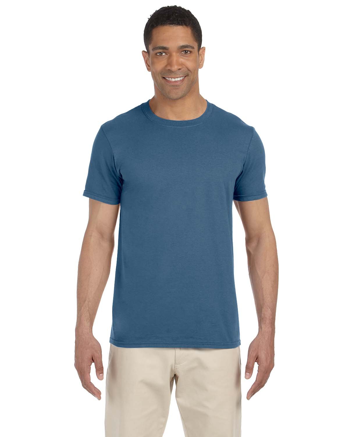 A) Gildan G640 Adult Softstyle® T-Shirt - COLORS #3