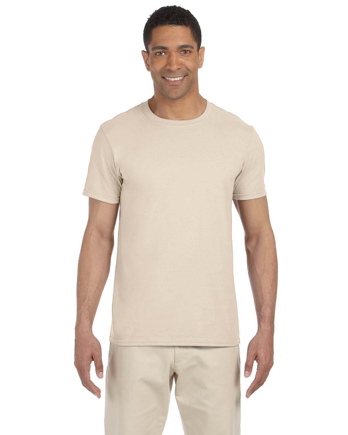 A) Gildan G640 Adult Softstyle® T-Shirt - COLORS #4