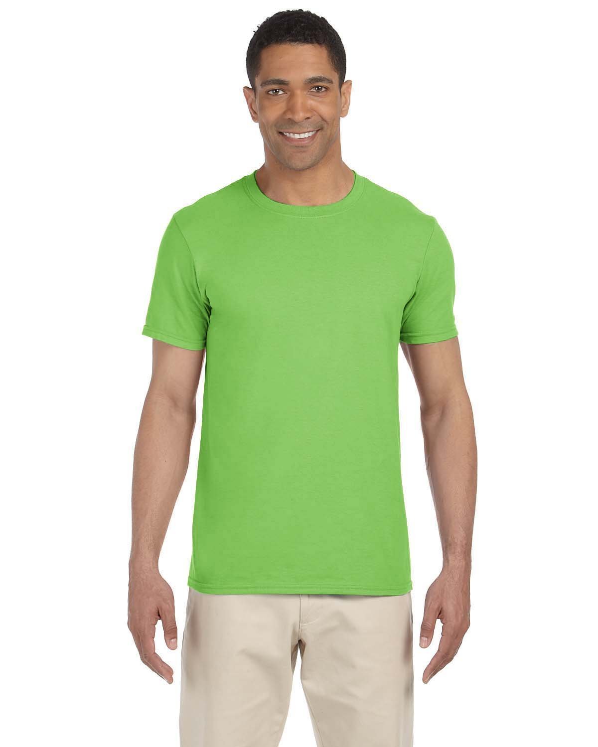 A) Gildan G640 Adult Softstyle® T-Shirt - COLORS #3