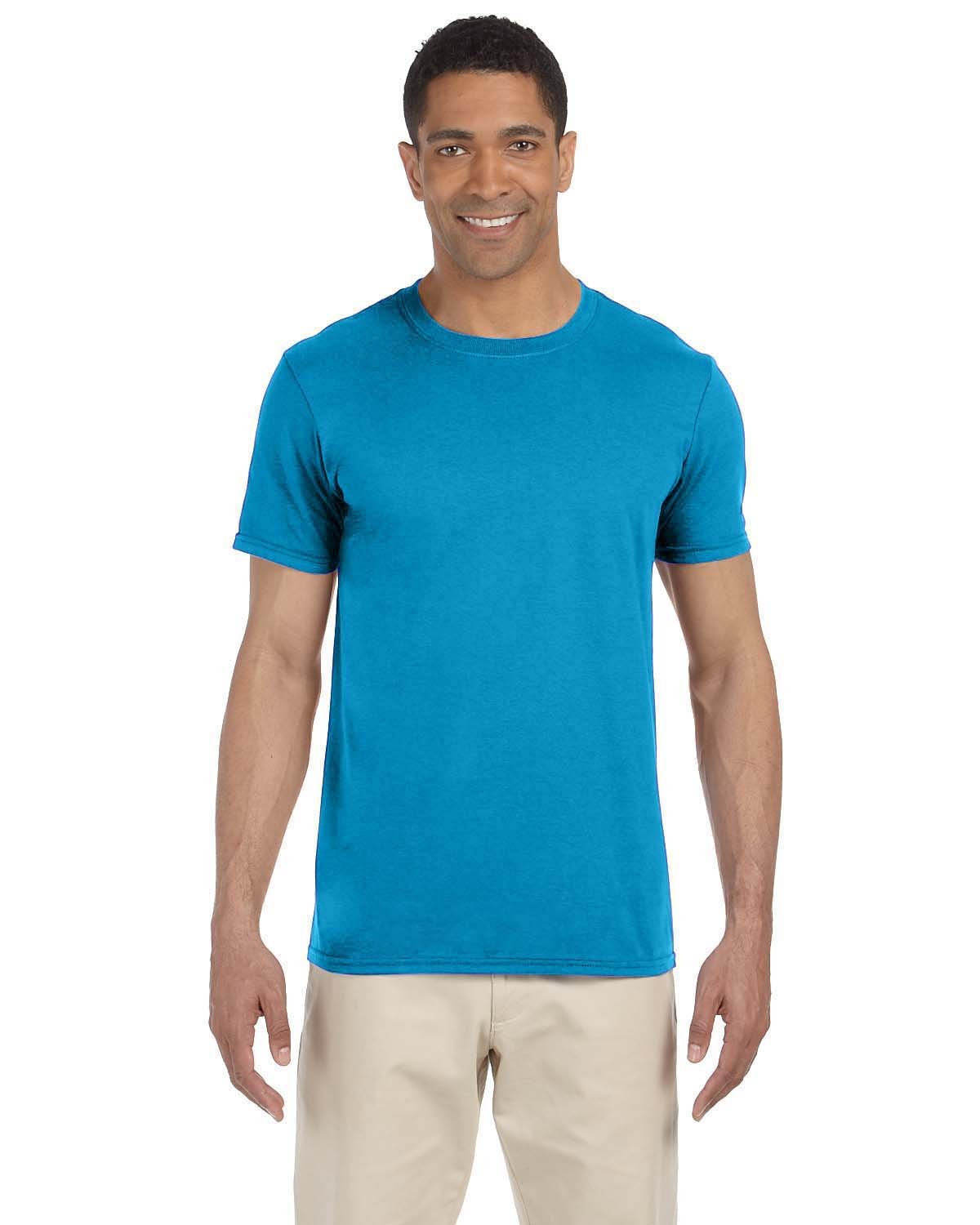 A) Gildan G640 Adult Softstyle® T-Shirt - COLORS #4