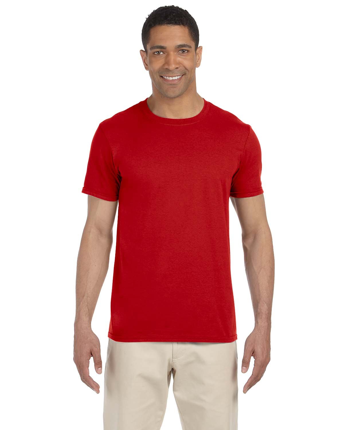 A) Gildan G640 Adult Softstyle® T-Shirt - COLORS #4