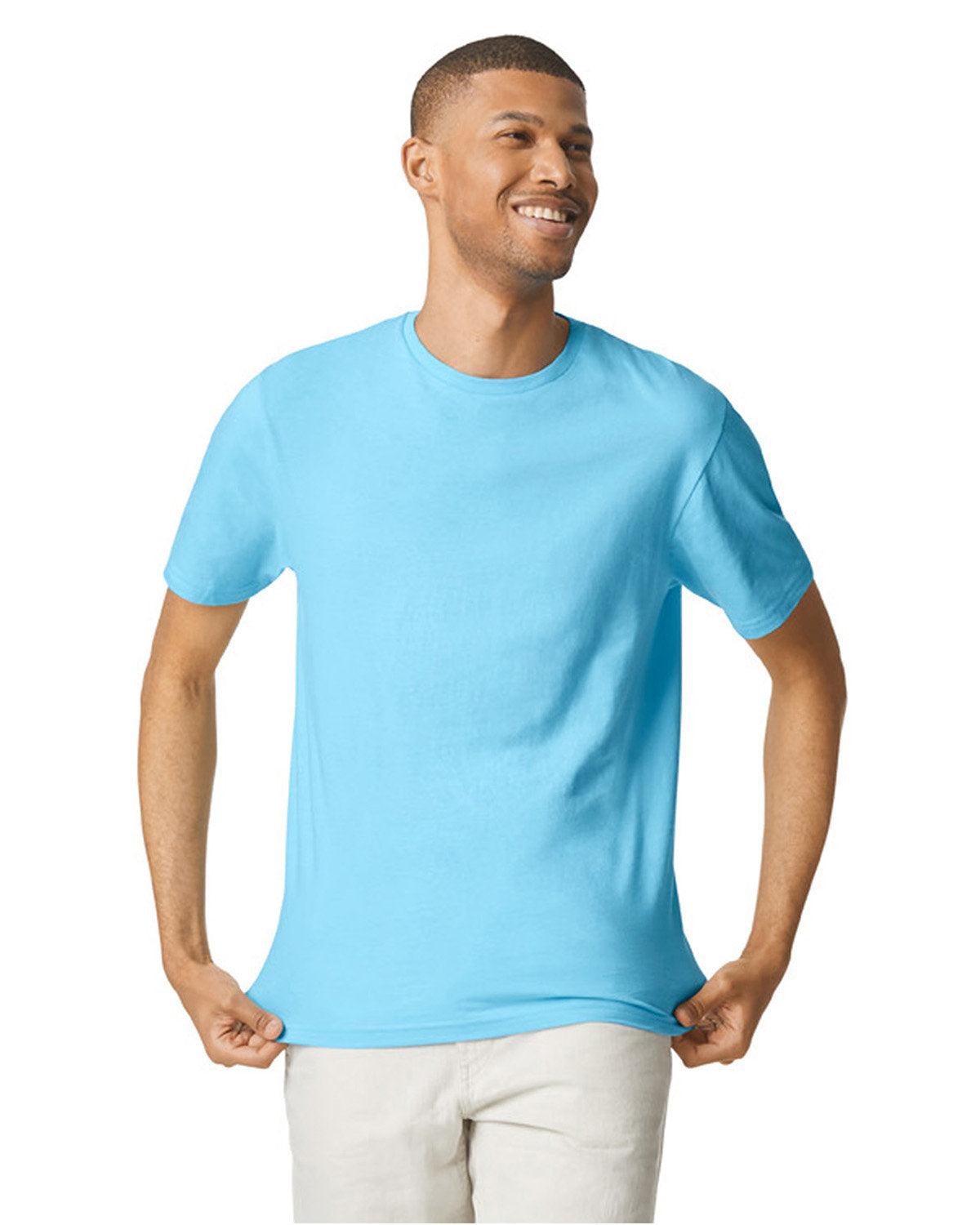 A) Gildan G640 Adult Softstyle® T-Shirt - COLORS #4