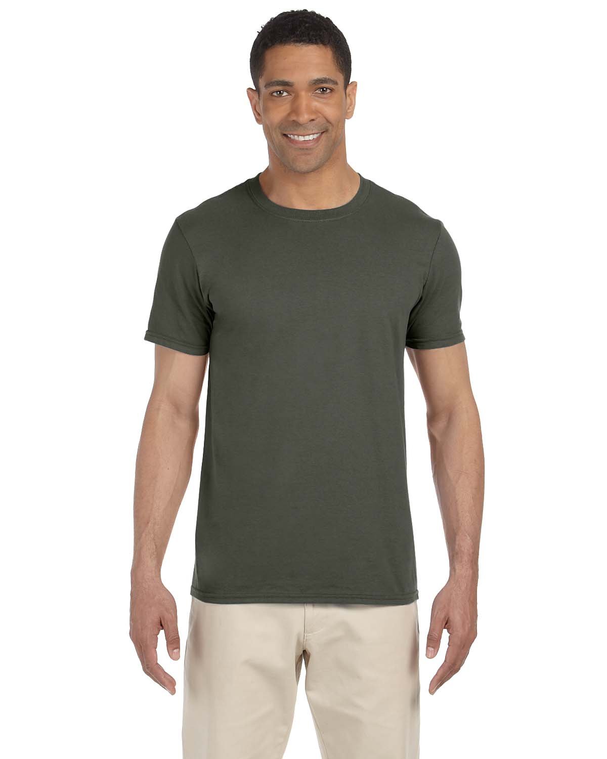 A) Gildan G640 Adult Softstyle® T-Shirt - COLORS #3