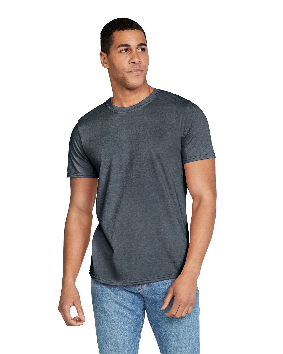 A) Gildan G640 Adult Softstyle® T-Shirt COLORS #1