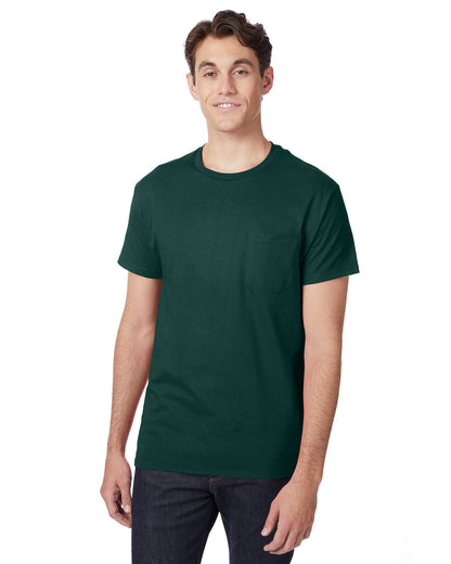 H5590 Hanes Men's Authentic-T Pocket T-Shirt