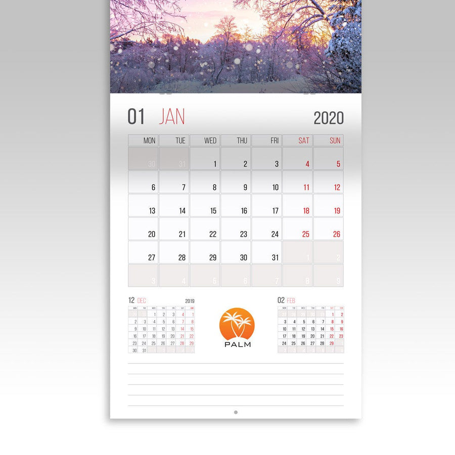Calendars — representative category example
