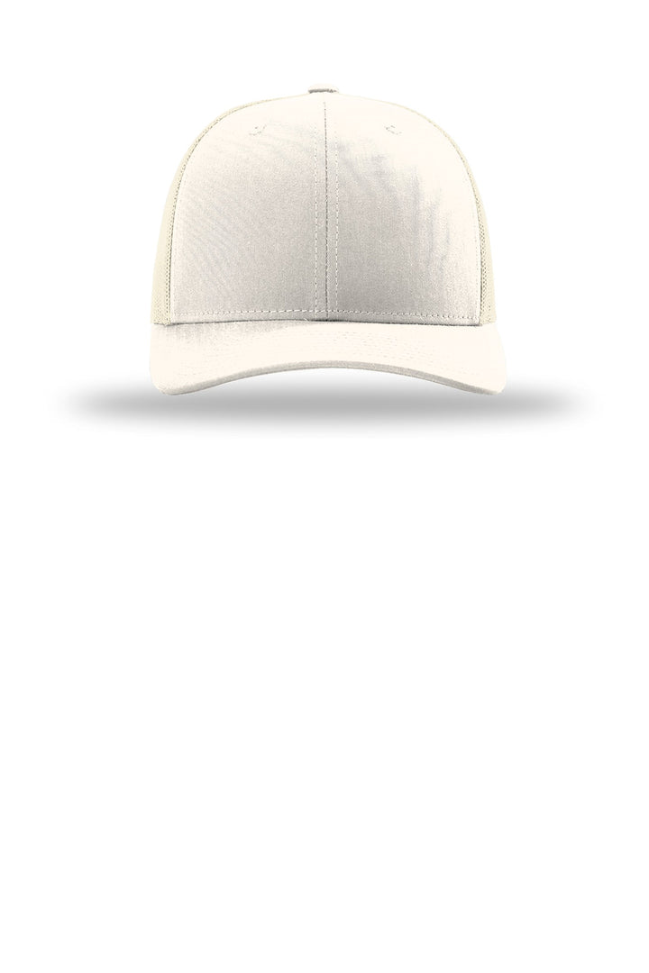 Richardson Trucker Cap 112 — Cream — front