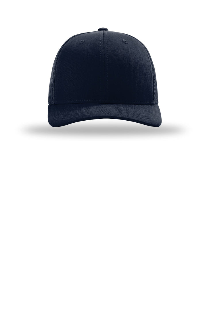 Richardson 112+ R-Flex Adjustable Trucker 112PL — Navy — front