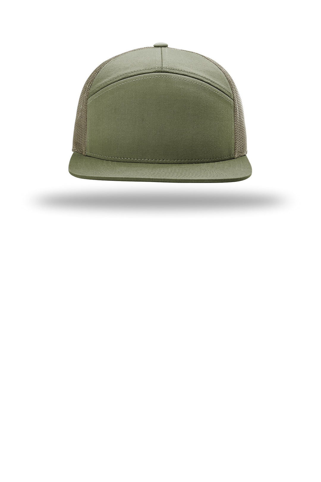 Richardson 7-Panel Trucker 168 — Loden — front