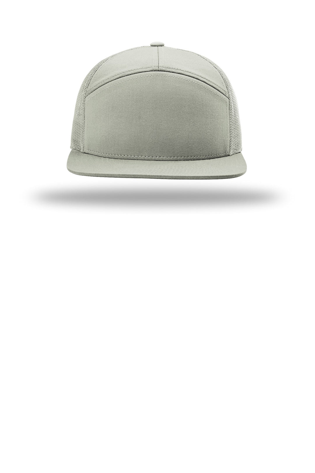 Richardson 7-Panel Trucker 168 — Quarry — front