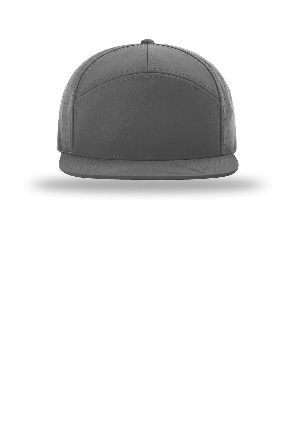 Richardson Cannon 7-Panel Flatbill 169 — Charcoal — front