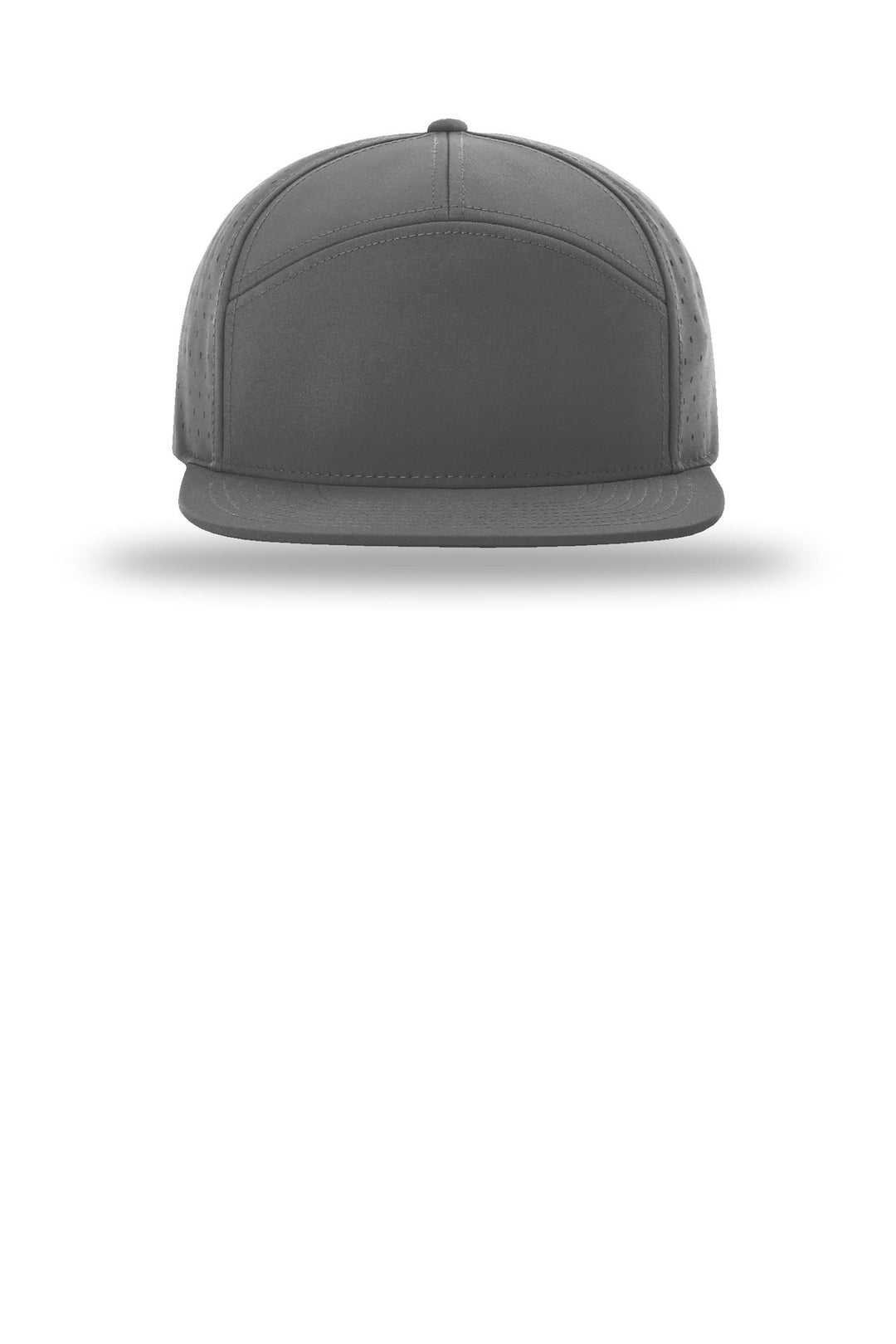 Richardson Cannon 7-Panel Flatbill 169 — Charcoal — front