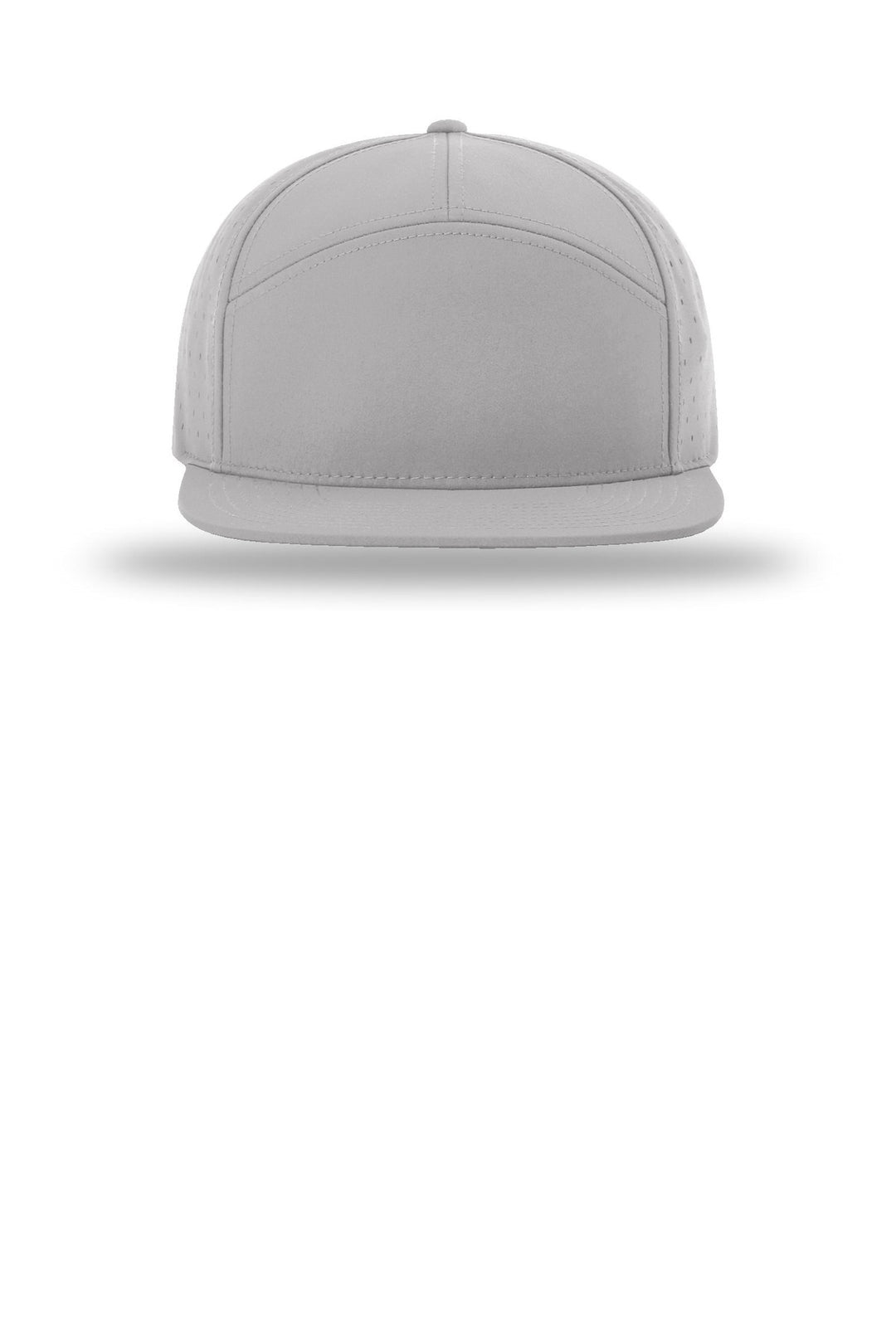 Richardson Cannon 7-Panel Flatbill 169 — Grey — front