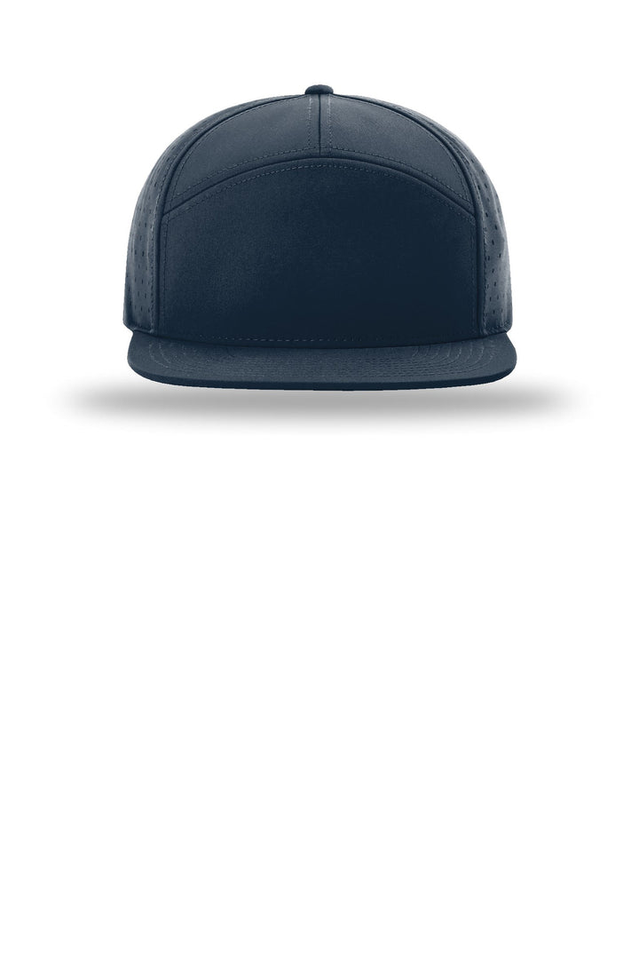 Richardson Cannon 7-Panel Flatbill 169 — Light Navy — front