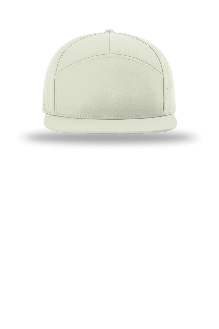 Richardson Cannon 7-Panel Flatbill 169 — Oat Milk — front