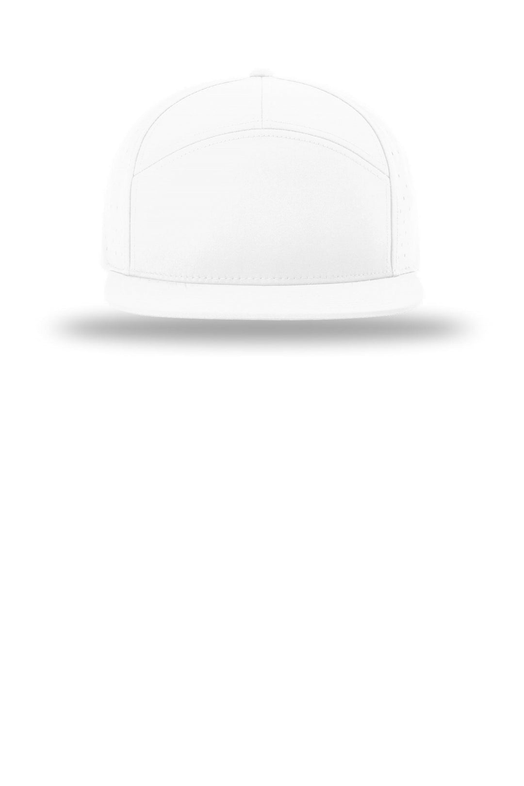 Richardson Cannon 7-Panel Flatbill 169 — White — front