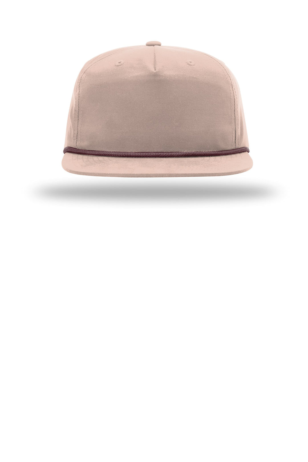 Richardson Umpqua Gramps Cap 256 — Pale Peach/ Maroon — front