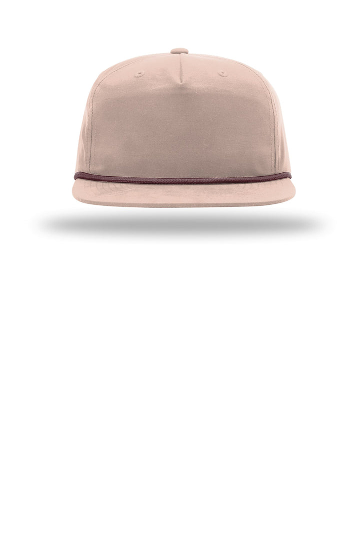 Richardson Umpqua Gramps Cap 256 — Pale Peach/ Maroon — front