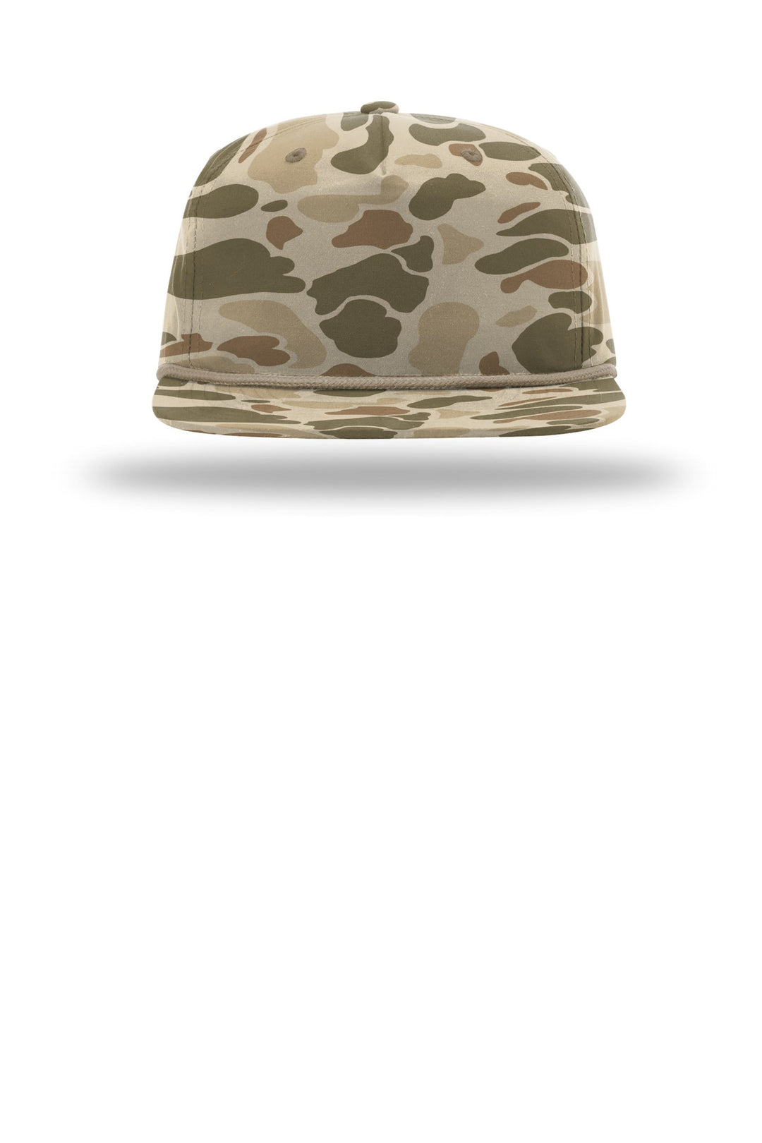 Richardson Printed Umpqua Gramps Cap 256P — Harvest Duck Camo/ Light Brown — front