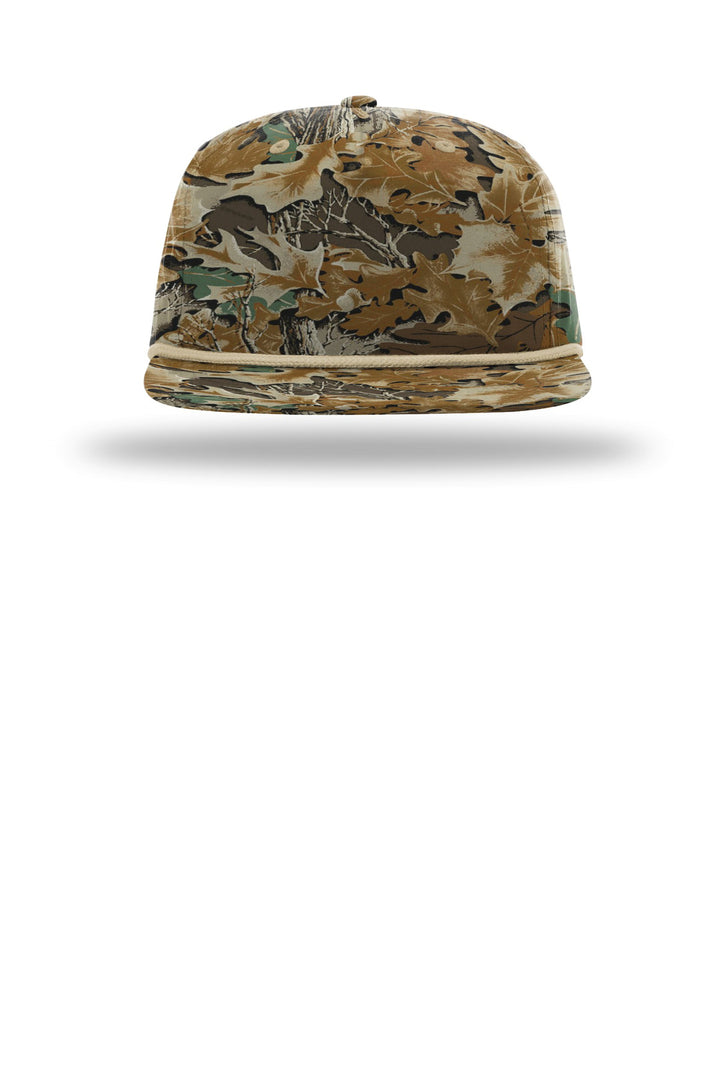Richardson Printed Umpqua Gramps Cap 256P — Realtree Advantage/ Khaki — front