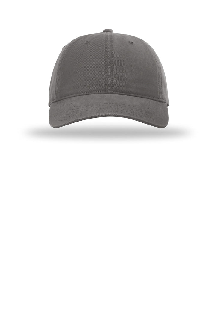Richardson Peached Cotton Twill 326 — Charcoal — front