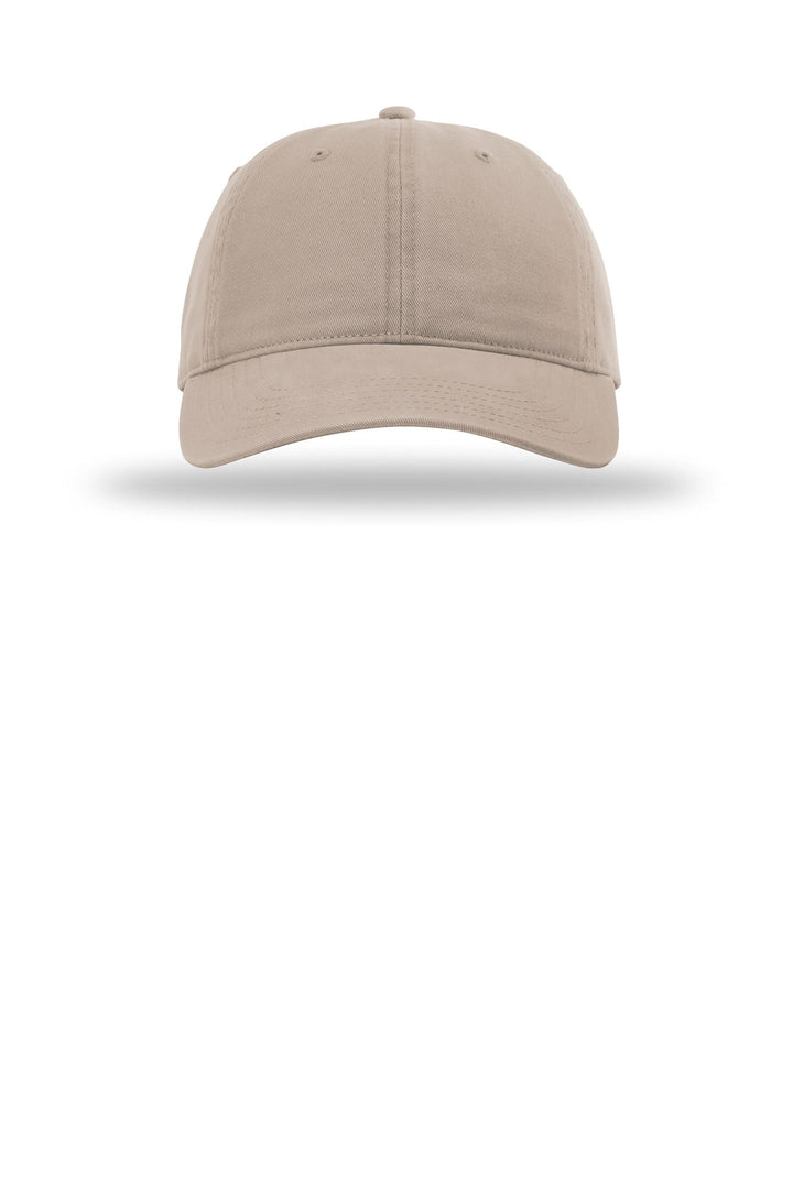 Richardson Peached Cotton Twill 326 — Dark Khaki — front