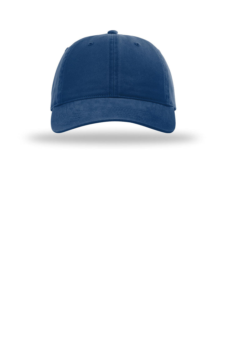 Richardson Peached Cotton Twill 326 — Royal — front