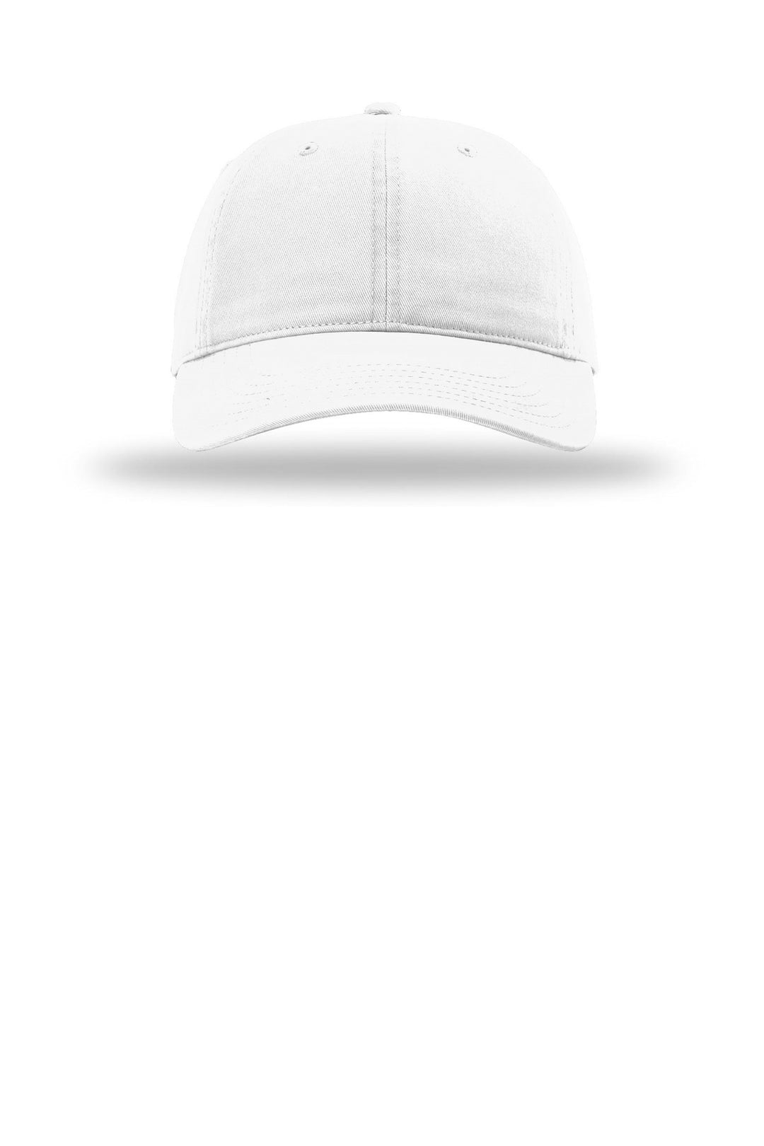 Richardson Peached Cotton Twill 326 — White — front
