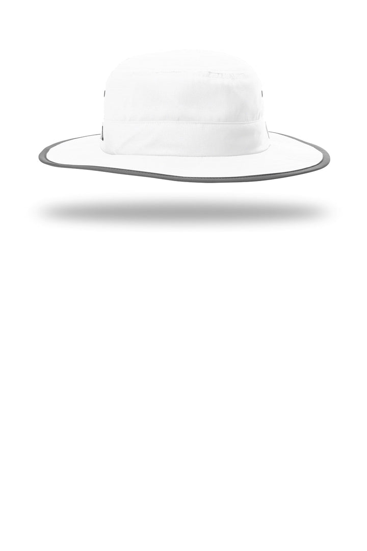 Richardson Lite Wide Brim Hat 810 — White — front