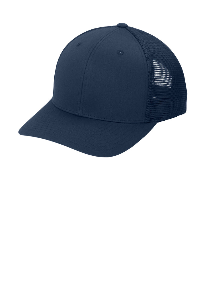 Port Authority Flexfit 110 Mesh Cap C110 — True Navy/ True Navy — front
