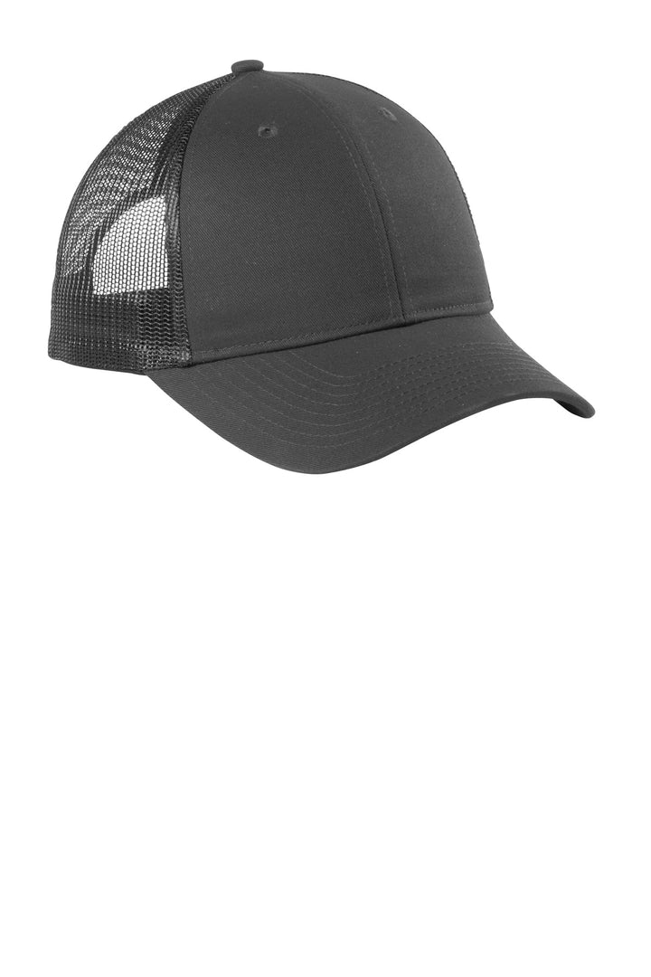 Port Authority  Low-Profile Snapback Trucker Cap C402LP — Grey Steel — front