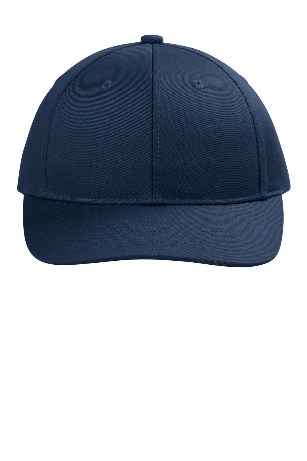 Port Authority Snapback Cap C408 — True Navy — front