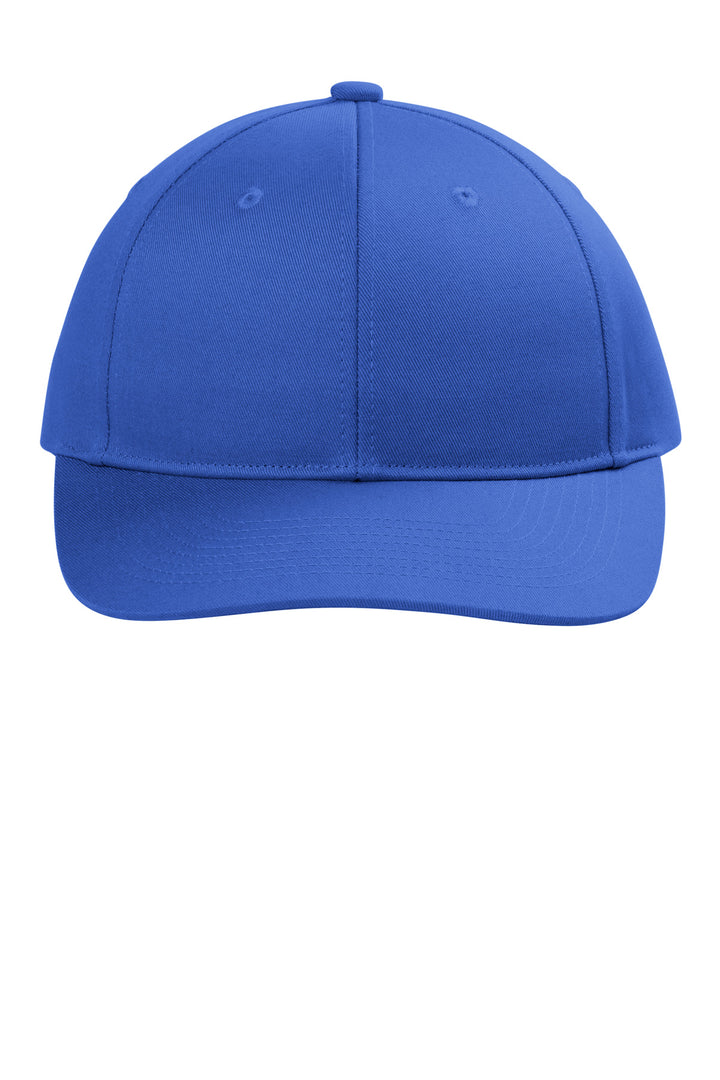Port Authority Snapback Cap C408 — True Royal — front