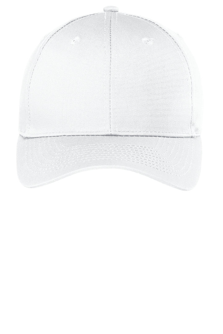 Port Authority Easy Care Cap. C608 — White — front