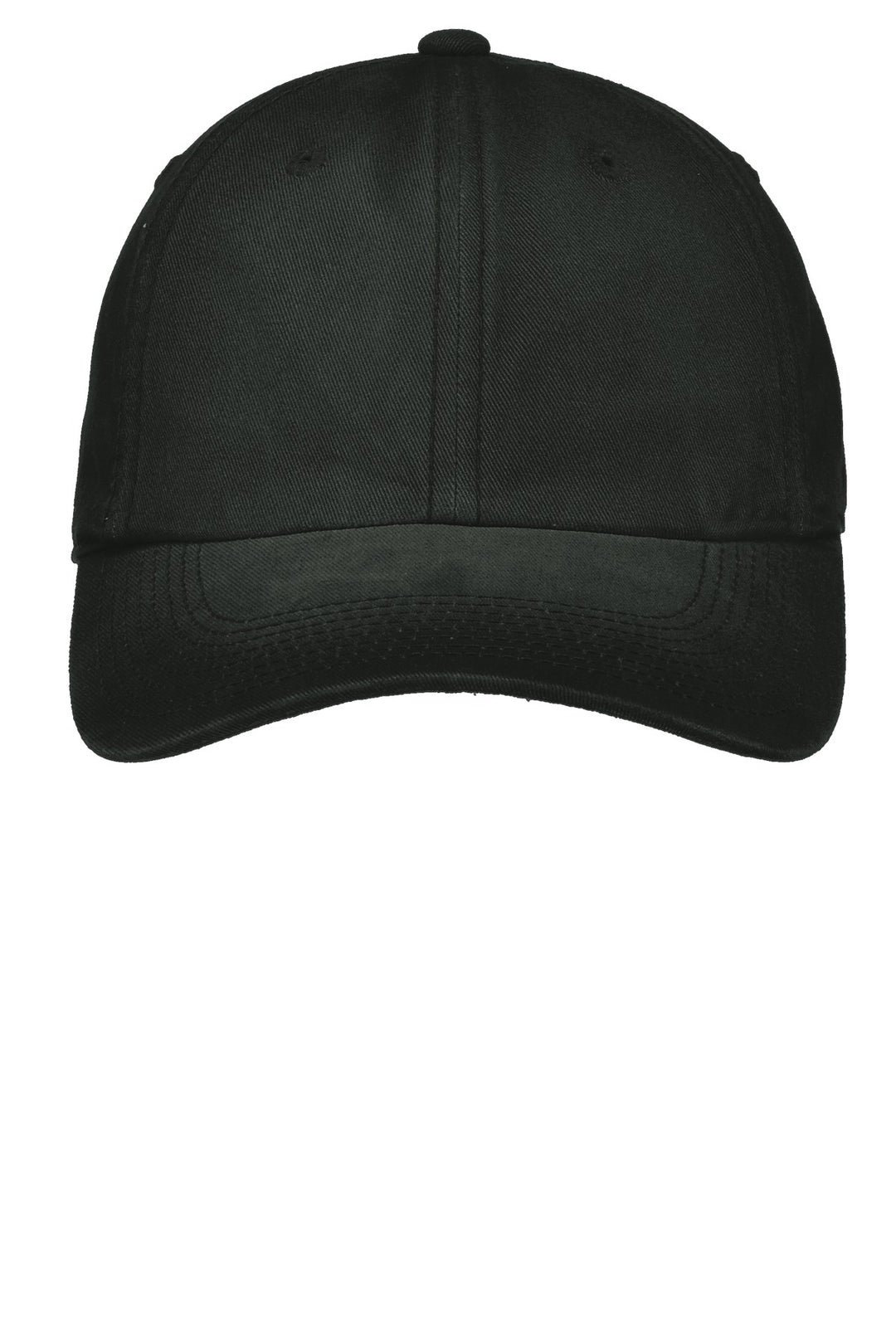 Port Authority Spray Wash Cap. C811 — Black — front
