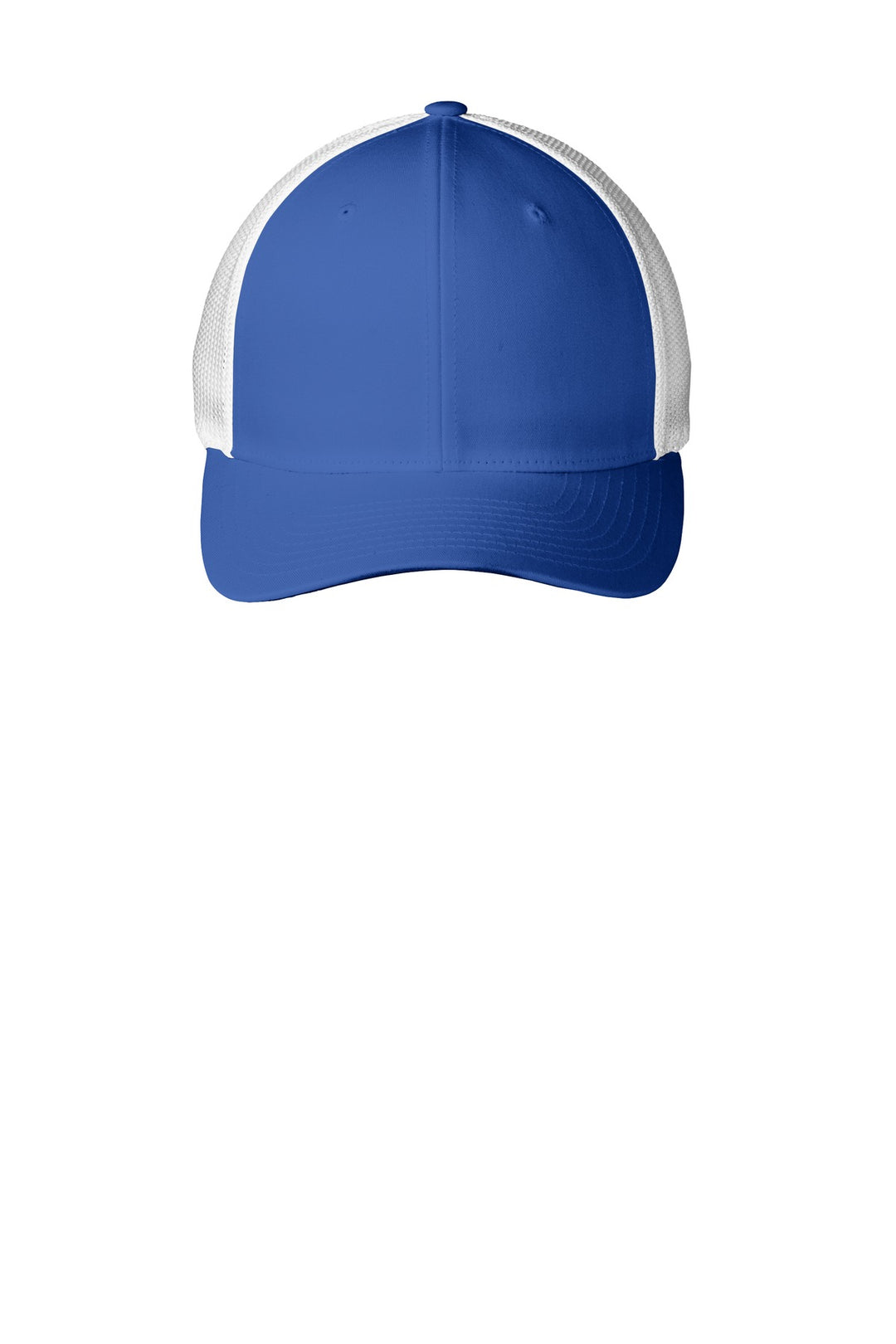 Port Authority Flexfit Mesh Back Cap. C812 — True Royal/ White — front