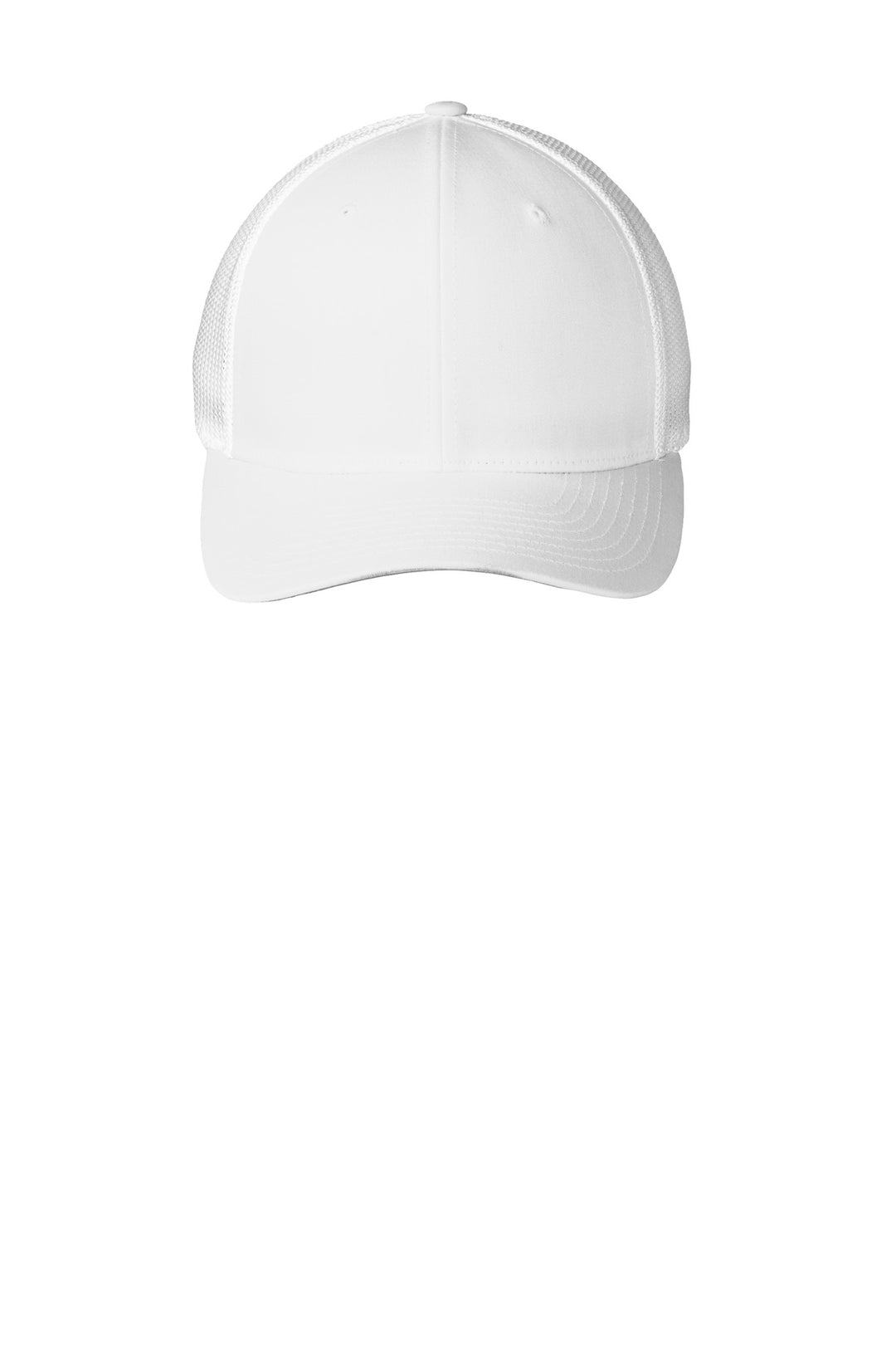Port Authority Flexfit Mesh Back Cap. C812 — White/ White — front