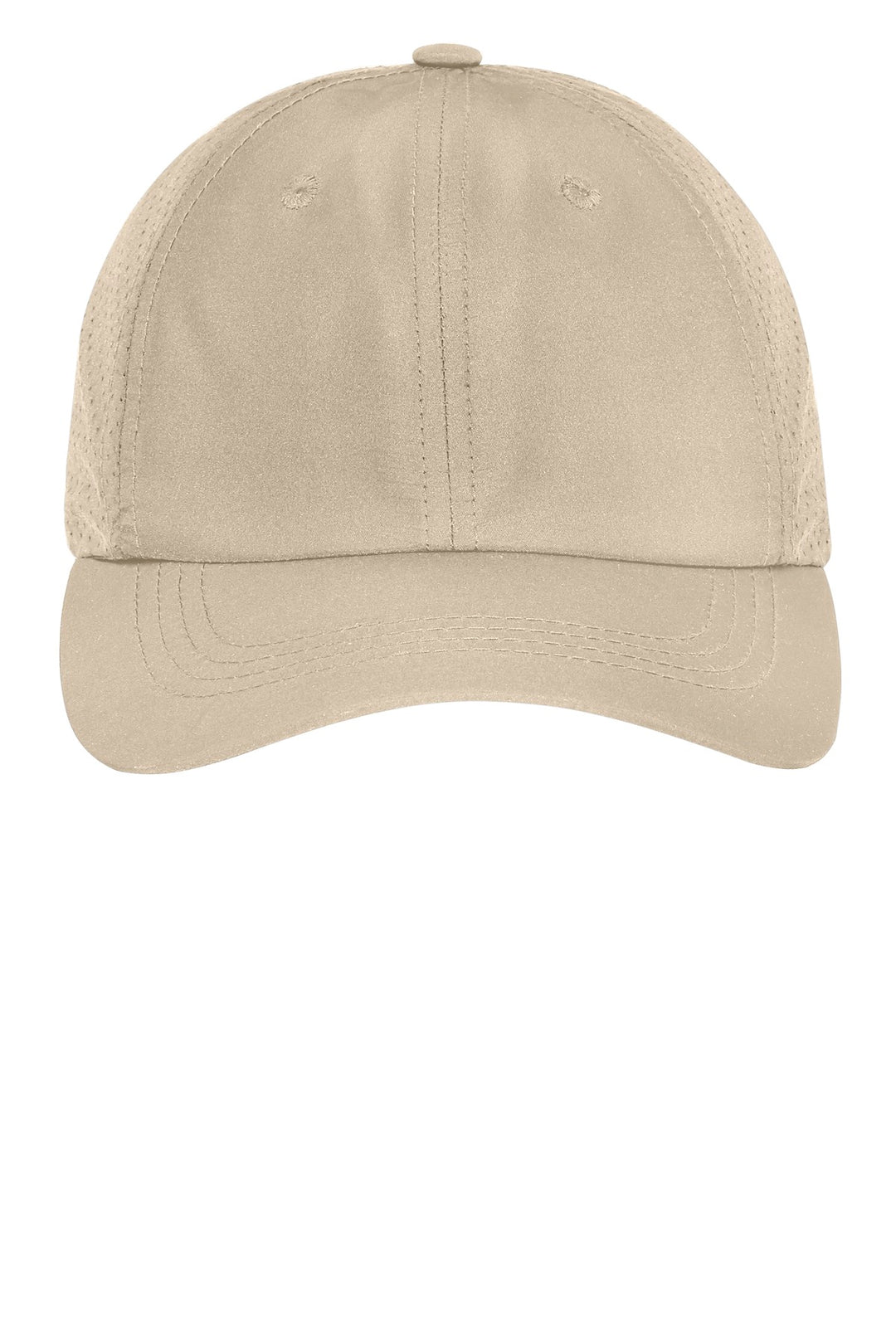 Port Authority Perforated Cap. C821 — Stone — front