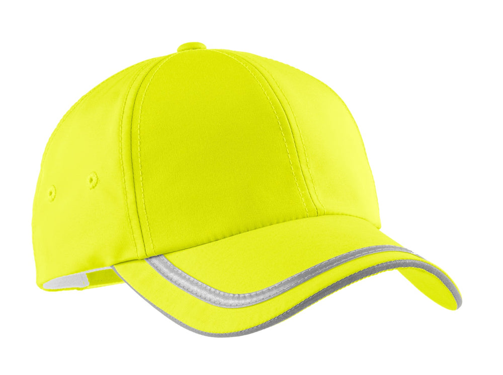 Port Authority Enhanced Visibility Cap.  C836 — Safety  Yellow — front